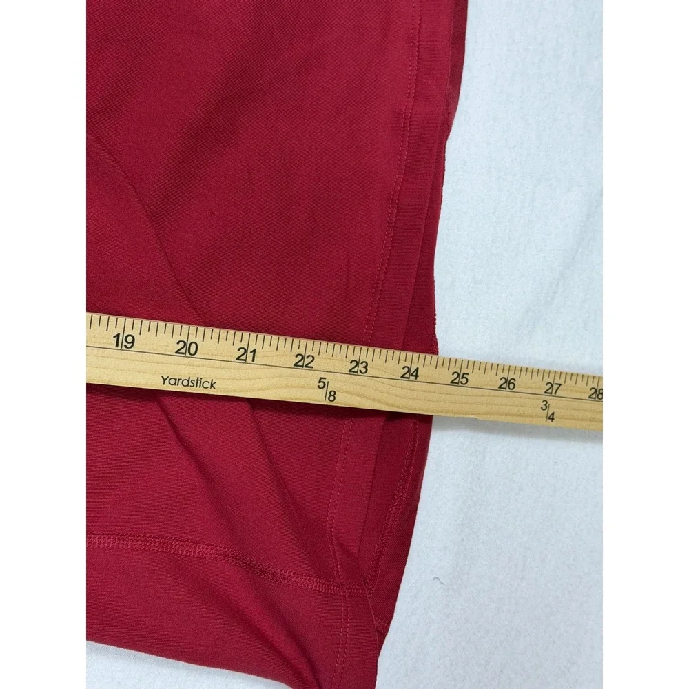 Nike Alabama Crimson Tide Pullover Women‎ Medium Red Dri-FIT 1/2 Zip Thumbholes
